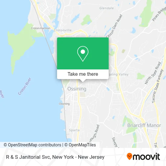 R & S Janitorial Svc map