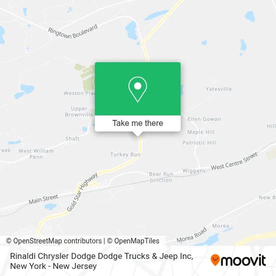 Rinaldi Chrysler Dodge Dodge Trucks & Jeep Inc map