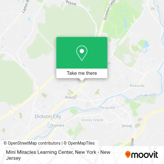 Mini Miracles Learning Center map