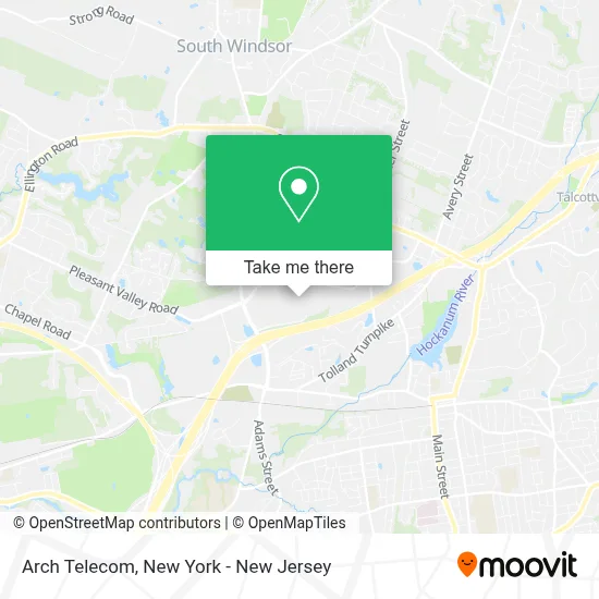 Arch Telecom map