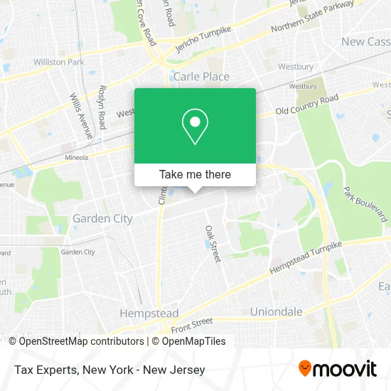 Tax Experts map