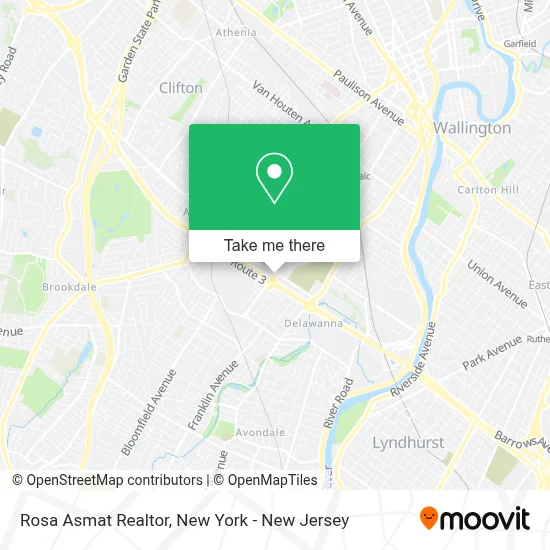 Rosa Asmat Realtor map