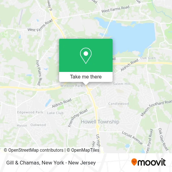 Gill & Chamas map
