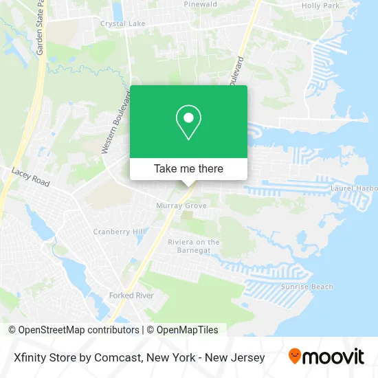 Xfinity Store by Comcast map