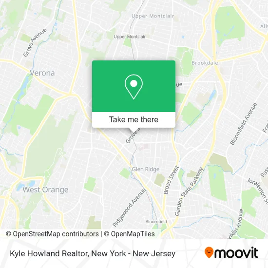 Kyle Howland Realtor map