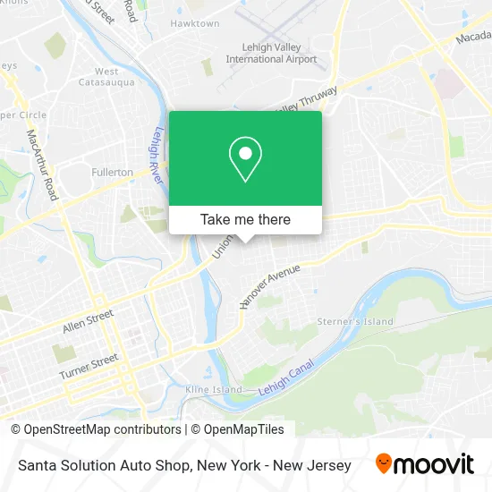 Santa Solution Auto Shop map