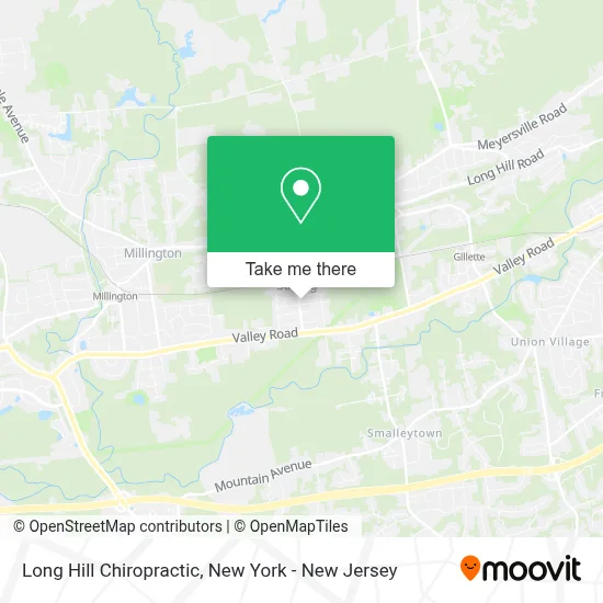 Long Hill Chiropractic map