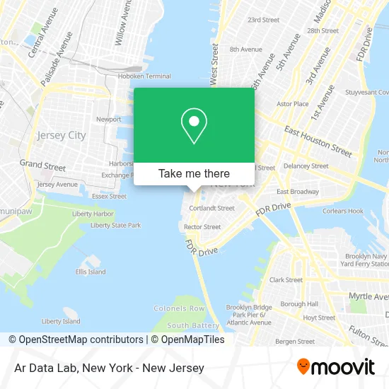 Ar Data Lab map