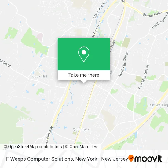 F Weeps Computer Solutions map