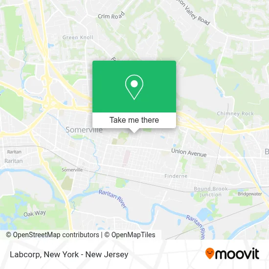 Labcorp map