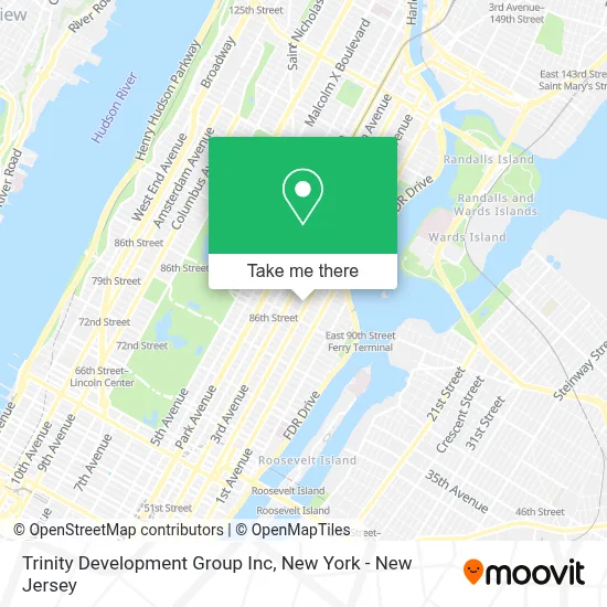 Trinity Development Group Inc map