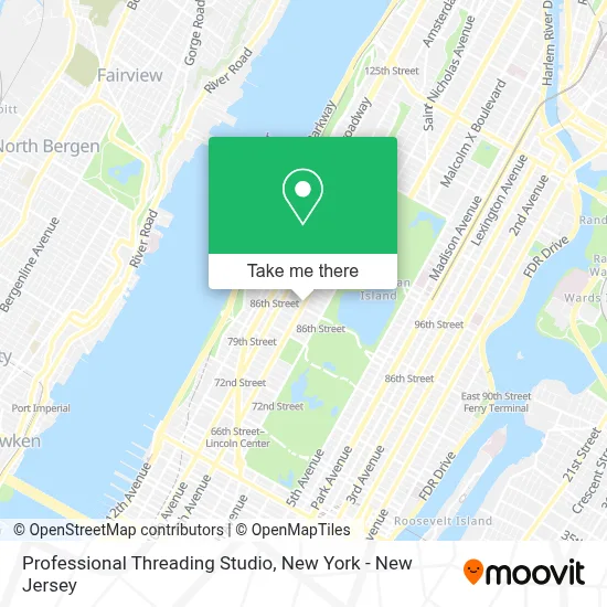 Professional Threading Studio map