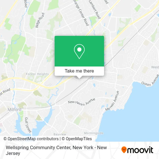 Wellspring Community Center map
