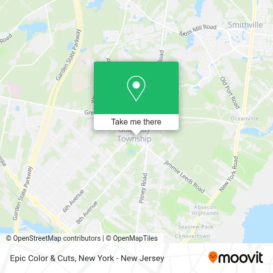 Epic Color & Cuts map