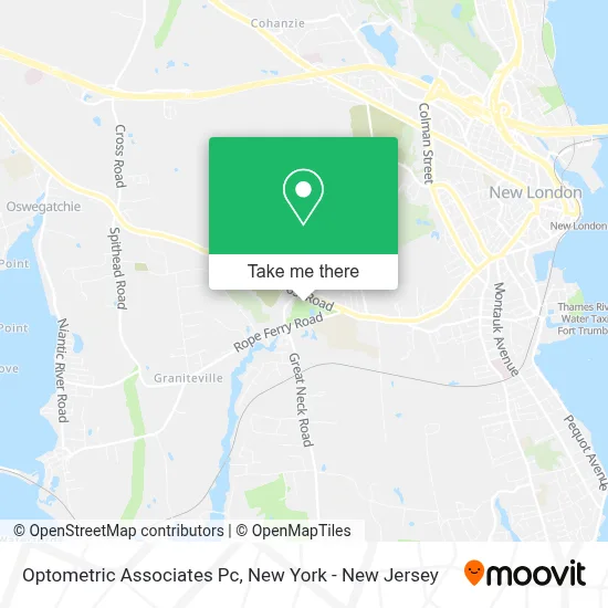 Optometric Associates Pc map