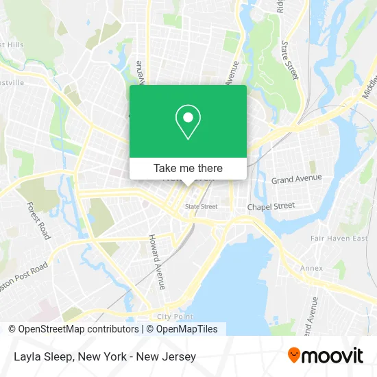 Layla Sleep map