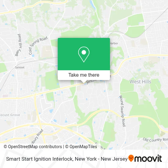 Smart Start Ignition Interlock map