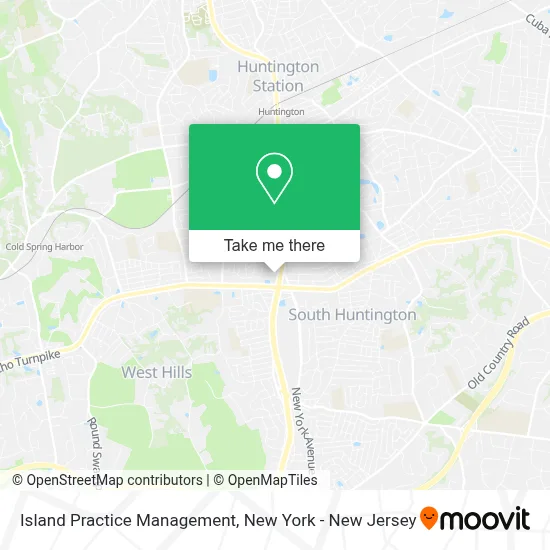 Island Practice Management map