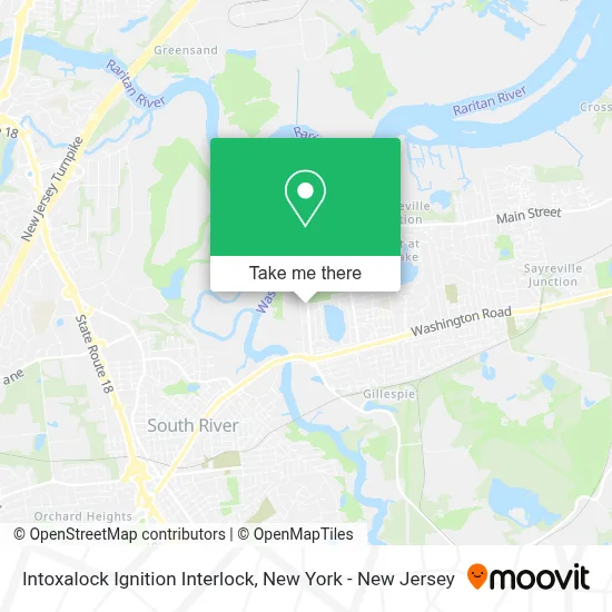 Intoxalock Ignition Interlock map