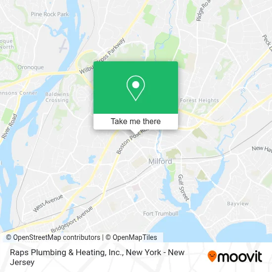Raps Plumbing & Heating, Inc. map