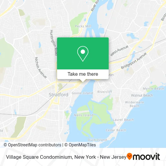 Village Square Condominium map