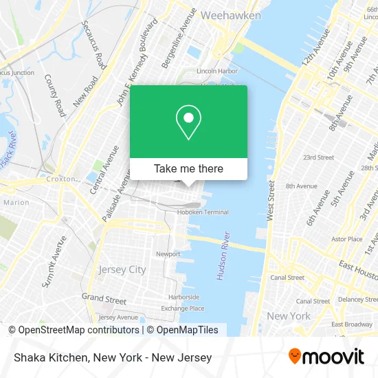 Shaka Kitchen map
