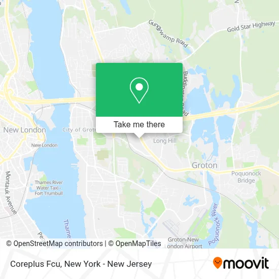 Coreplus Fcu map