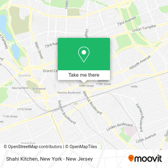 Shahi Kitchen map