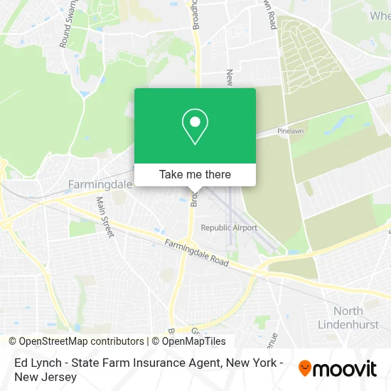 Ed Lynch - State Farm Insurance Agent map