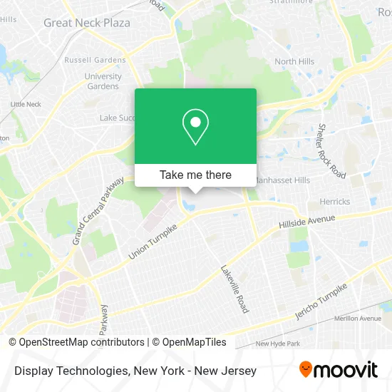 Display Technologies map