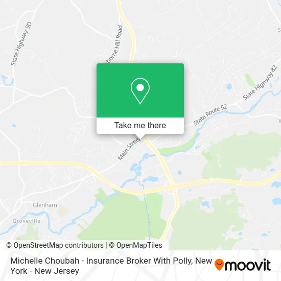 Michelle Choubah - Insurance Broker With Polly map