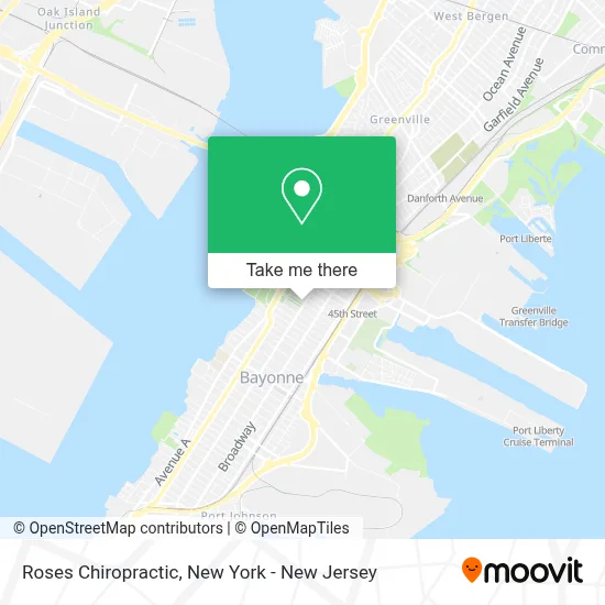 Roses Chiropractic map