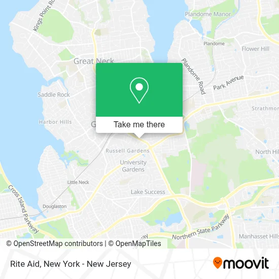 Rite Aid map