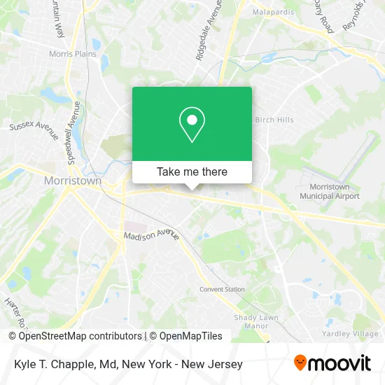 Kyle T. Chapple, Md map