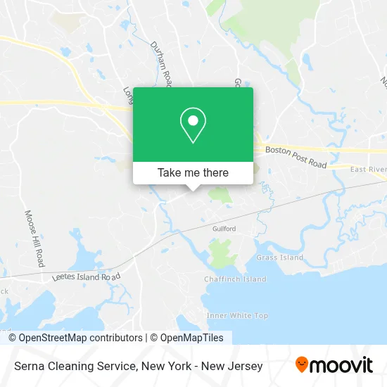 Serna Cleaning Service map