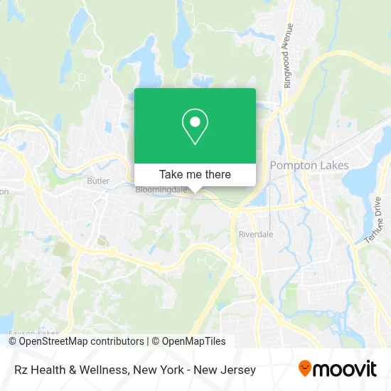 Rz Health & Wellness map