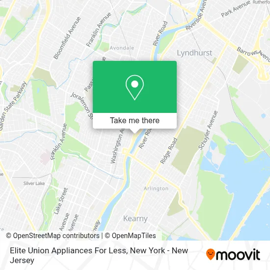 Elite Union Appliances For Less map