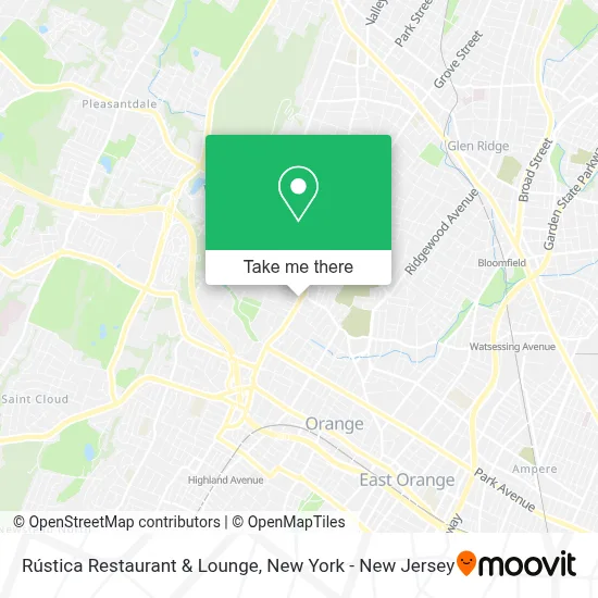 Rústica Restaurant & Lounge map