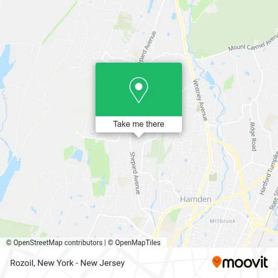 Rozoil map