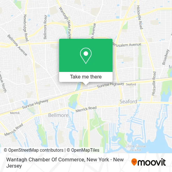 Wantagh Chamber Of Commerce map