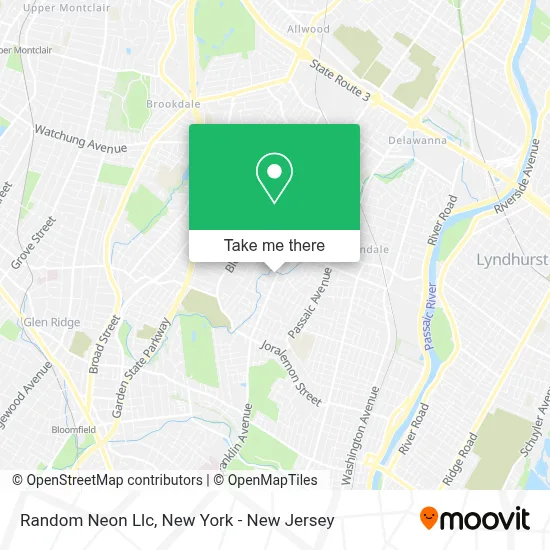 Random Neon Llc map
