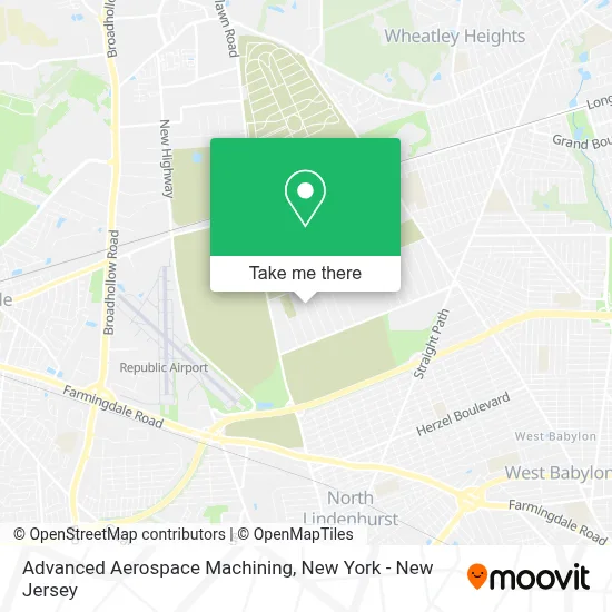 Advanced Aerospace Machining map