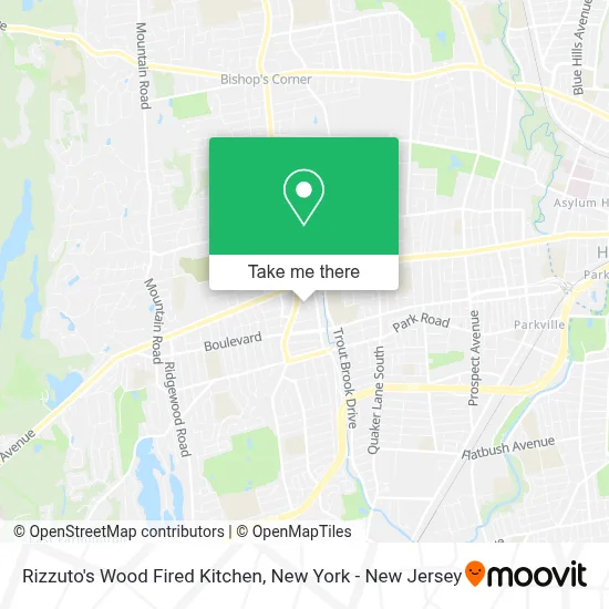 Rizzuto's Wood Fired Kitchen map