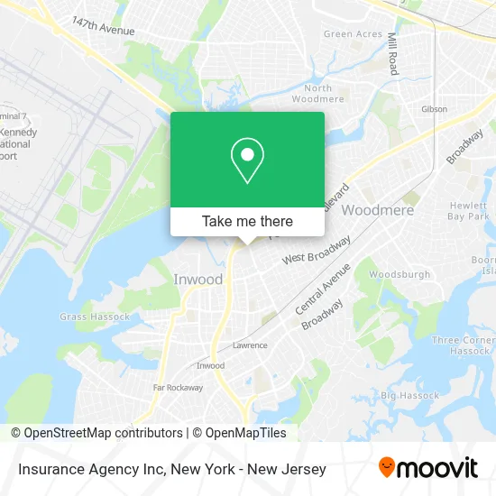 Insurance Agency Inc map