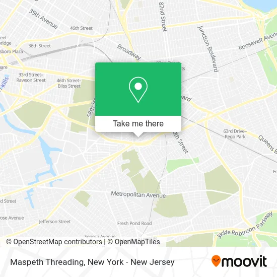 Maspeth Threading map