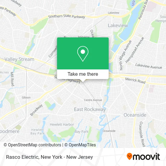 Rasco Electric map
