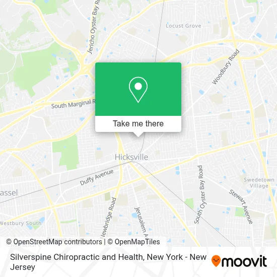 Silverspine Chiropractic and Health map