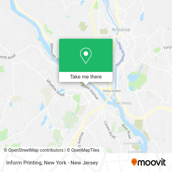 Inform Printing map