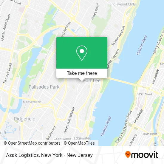 Azak Logistics map