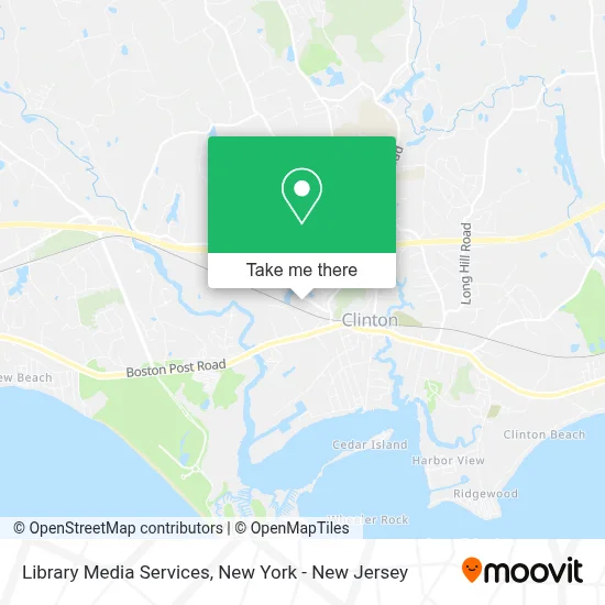 Library Media Services map